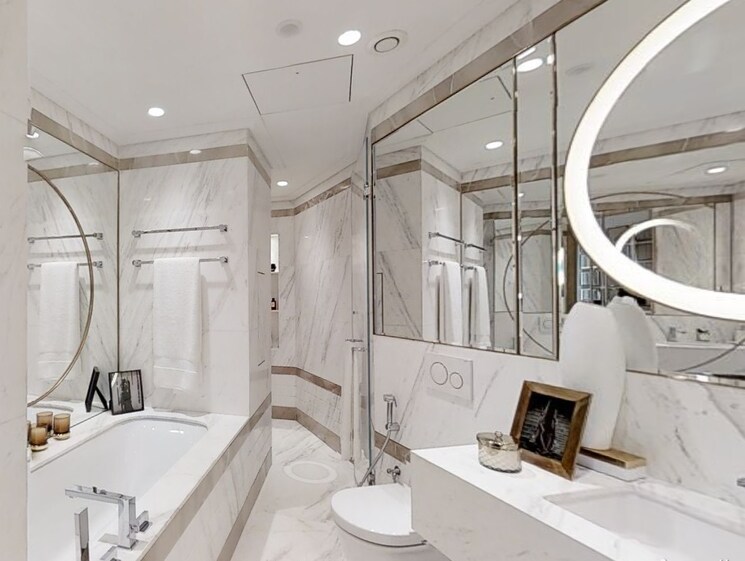 Attached Bathroom, lodha-world-view 4 Bedroom 2056 Sq.Ft. Apartment In Worli Mumbai 8935524