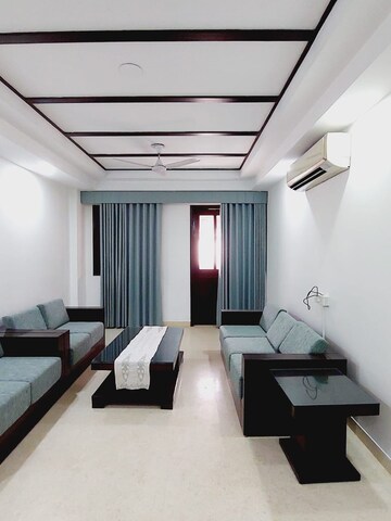 Living Room in 3 BHK Builder Floor at Green Park – for Rent