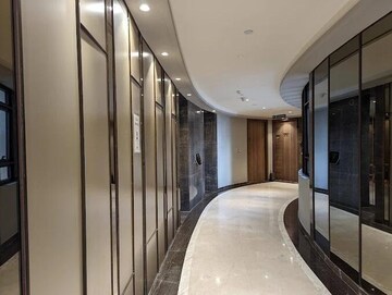 Building Lobby in 4 BHK Apartment at Lodha Marquise, Worli – for Rent