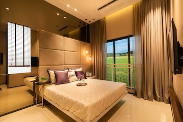 Bedroom in 1 BHK Apartment at Sunteck Maxxworld 4, Naigaon East – for Sale