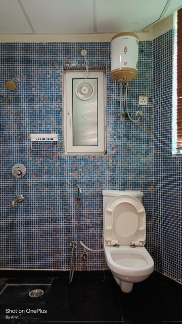 Bathroom in 3 BHK Apartment at Omaxe Twin Towers, Sector 50 – for Rent
