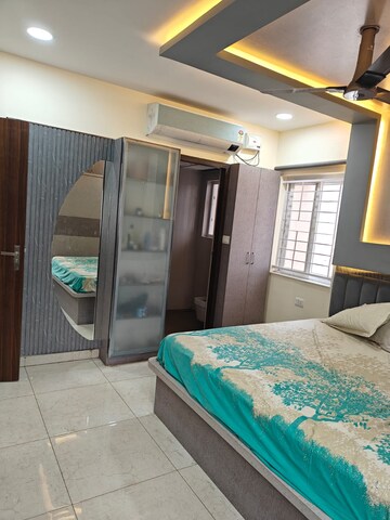 Bedroom in 3 BHK Apartment at Ramky One Harmony, Bachupally – for Sale