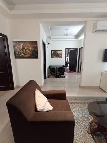 Living Room in 2 BHK Apartment at Wave Amore, Sector 32 – for Rent