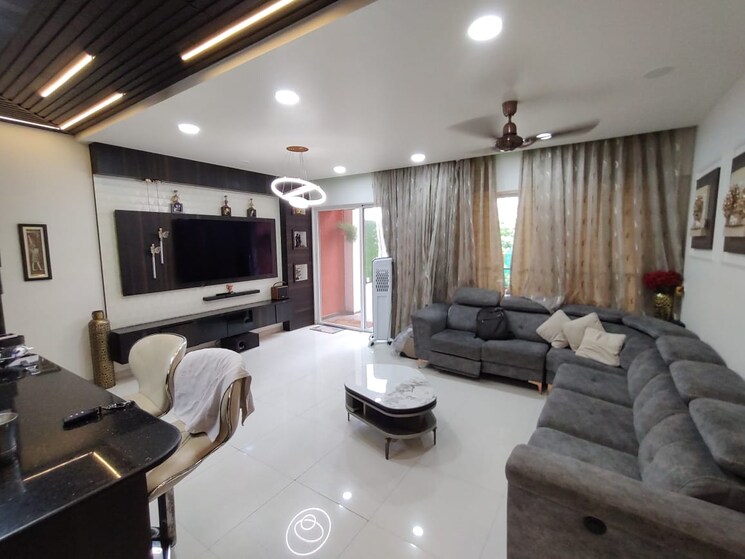 Living Room, godrej-elements 3 Bedroom 1500 Sq.Ft. Apartment In Hinjewadi Pune 8935670