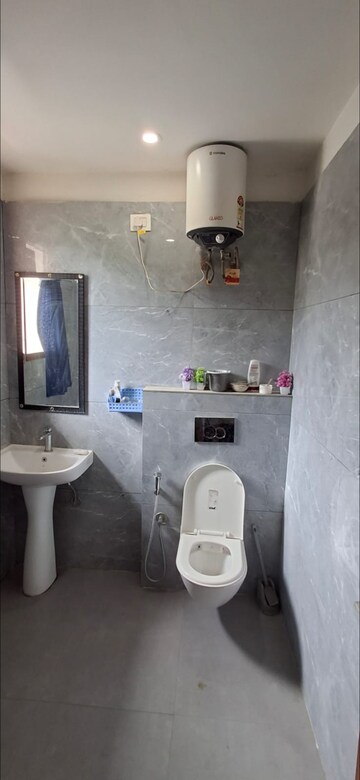 Bathroom in 2 BHK Builder Floor at Sunshine Enclave, Vip Road – for Rent