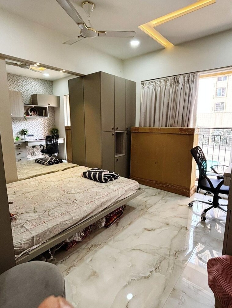 Bedroom, rustomjee-azziano-wing-i 4 Bedroom 1600 Sq.Ft. Apartment In Thane West Thane 8935688