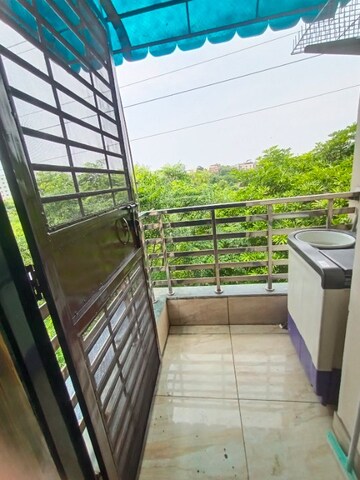 Balcony in 2 BHK Builder Floor at Rohini Sector 16 – for Rent