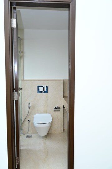 Bathroom in 3 BHK Apartment at Piramal Aranya, Byculla – for Rent
