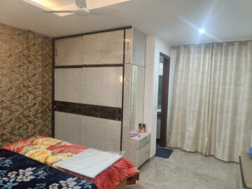 Bedroom in 3 BHK Builder Floor at Freedom Fighters Enclave – for Rent
