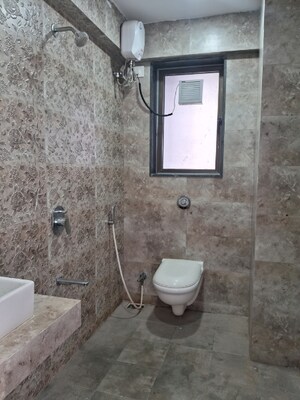 Bathroom in 2 BHK Apartment at Neumec Shreeji Towers, Wadala East – for Rent