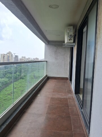 Balcony in 2 BHK Apartment at Neumec Shreeji Towers, Wadala East – for Rent