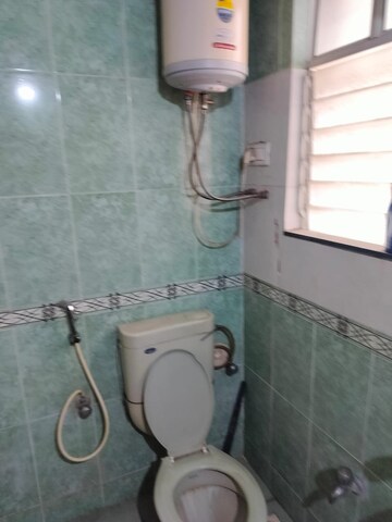 Bathroom in 2 BHK Apartment at G K Roseland Residency, Pimple Saudagar – for Rent
