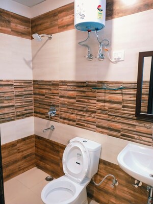 Staircase in 2 BHK Builder Floor at Sant Nagar – for Sale