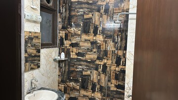 Attached Bathroom in 4 BHK Builder Floor at Freedom Fighters Enclave – for Rent