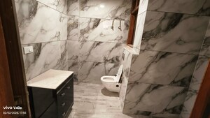 Bathroom in 3 BHK Apartment at Vasant Kunj – for Sale