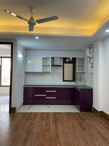 Kitchen in 3 BHK Builder Floor at Freedom Fighters Enclave – for Rent