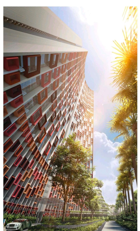 2 BHK + Study Room Apartment For Sale in Lodha Adrina 