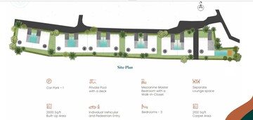 Master Plan in 3 BHK Villa at Siolim – for Sale
