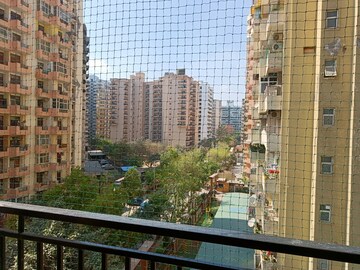 Balcony in 3 BHK Apartment at Exotica Eastern Court, Sain Vihar – for Sale