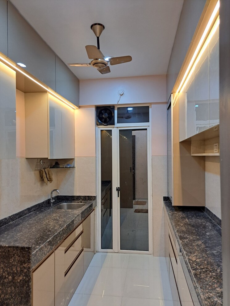Kitchen, marathon-nexzone 2 Bedroom 745 Sq.Ft. Apartment In New Panvel Navi Mumbai 8936071