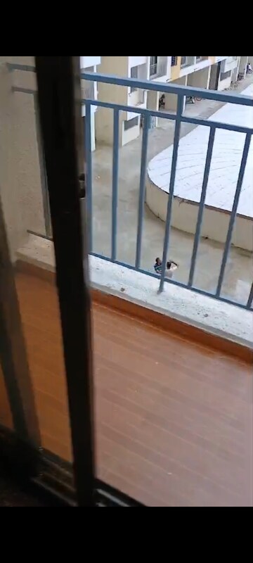 Balcony in 1 BHK Apartment at Tiara Hills, Mira Road – for Rent