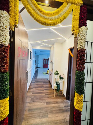 Balcony in 3 BHK Apartment at Sobha Windsor, Whitefield – for Rent