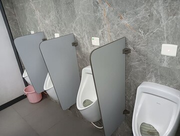 Washroom in  Office Space at New Technocity CHS, T.T.C. Industrial Area – for Rent