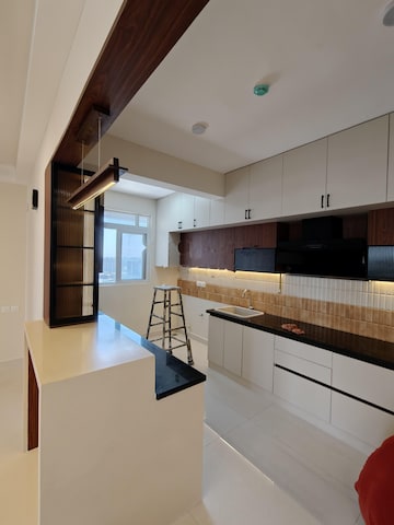 Kitchen in 3 BHK Apartment at Brigade Cornerstone Utopia, Varthur – for Rent