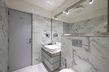 Bathroom in 4 BHK Apartment at Raheja Ridgewood, Goregaon East – for Sale