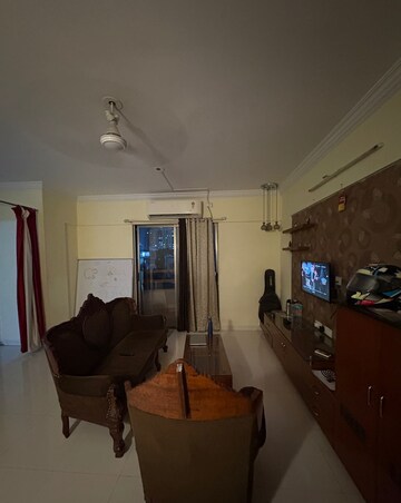 Living Room in 2 BHK Apartment at Sonigara Omega Paradise, Wakad – for Rent