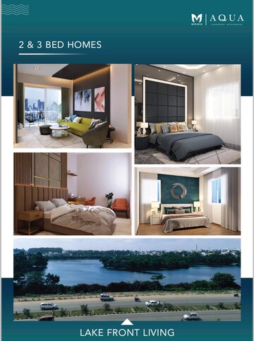 Bedroom in 3 BHK Apartment at Monarch Aqua, Kr Puram – for Sale