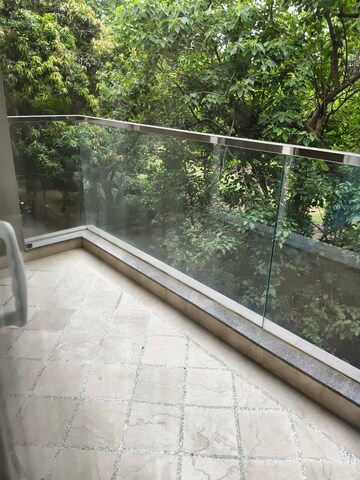 Balcony in 4 BHK Builder Floor at Vasant Vihar – for Rent
