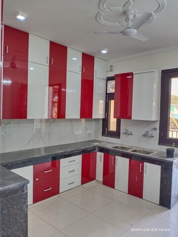 Kitchen in 3 BHK Builder Floor at Vasant Kunj – for Rent