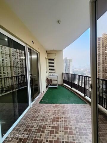 Balcony in 4 BHK Apartment at Dasnac Burj, Sector 75 – for Rent