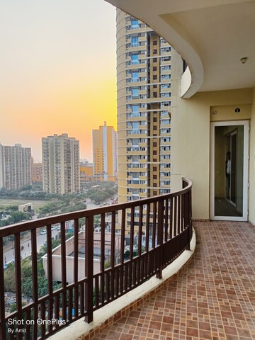 Balcony in 4 BHK Apartment at Dasnac Burj, Sector 75 – for Rent
