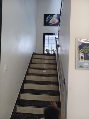 Staircase in 4 BHK Villa at Vishnu Puri – for Sale