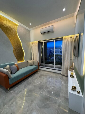 Living Room in 1 BHK Builder Floor at Shripal Shanti, Virar West – for Sale