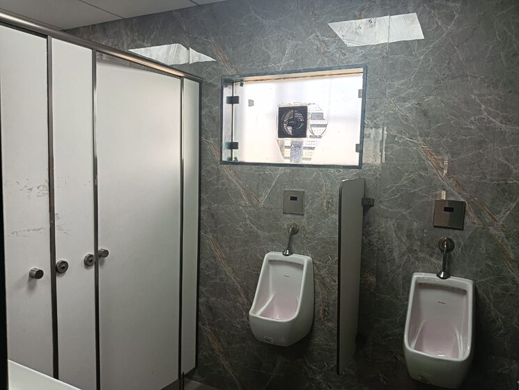 Washroom, akshar-business-park Commercial Office Space 5900 Sq.Ft. In Vashi Sector 19f Navi Mumbai 8936420
