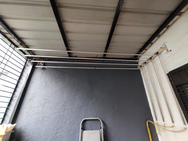 Balcony, aishwaryam-greens-co-operative-housing-society 2 Bedroom 850 Sq.Ft. Apartment In Wakad Pune 8936342