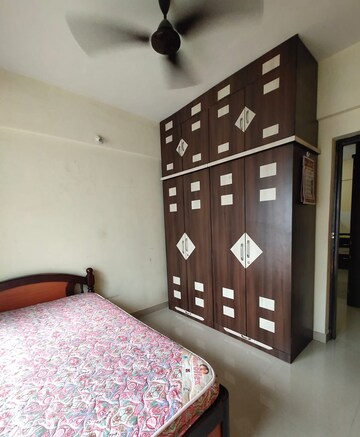 Bedroom in 2 BHK Apartment at Aishwaryam Greens Co-operative Housing Society, Wakad – for Rent