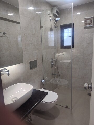 Bathroom in 1 BHK Apartment at Bandra West – for Rent