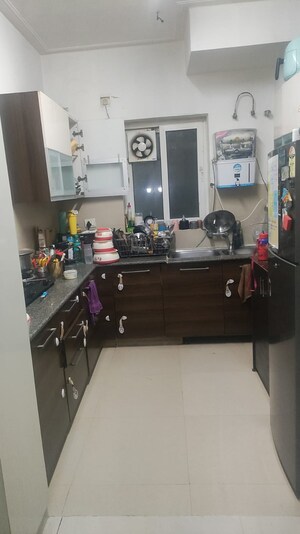 Kitchen in 3 BHK Apartment at Purvanchal Royal Park, Sector 137 – for Sale