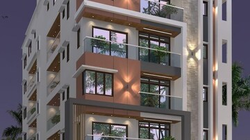 3 BHK Apartment – Exterior View View at Cooke Town - for Sale