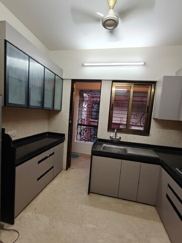 Kitchen in 3 BHK Apartment at Khar West – for Rent