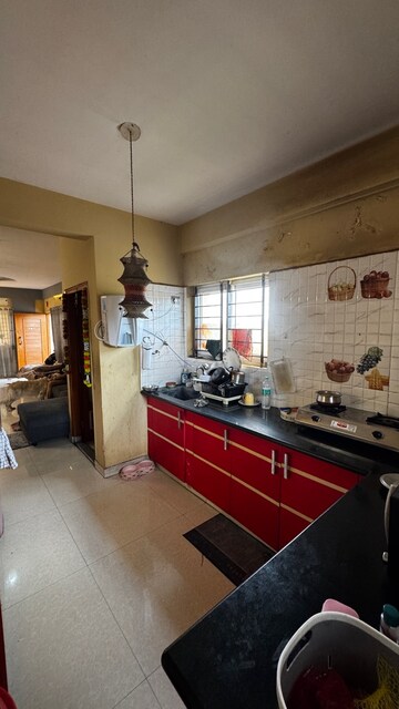 Kitchen in 3 BHK Apartment at Okalipuram – for Sale
