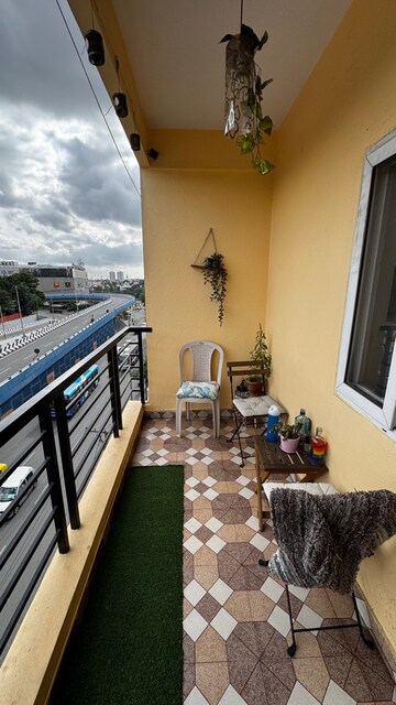 Balcony in 3 BHK Apartment at Okalipuram – for Sale