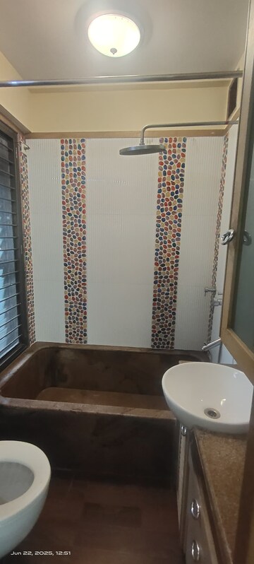 Bathroom in 2 BHK Apartment at Khar West – for Rent