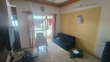 Living Room in 1 BHK Apartment at Ganga Legend, Bavdhan – for Rent