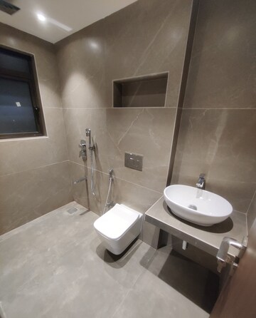 Bathroom in 3 BHK Apartment at Santacruz West – for Rent