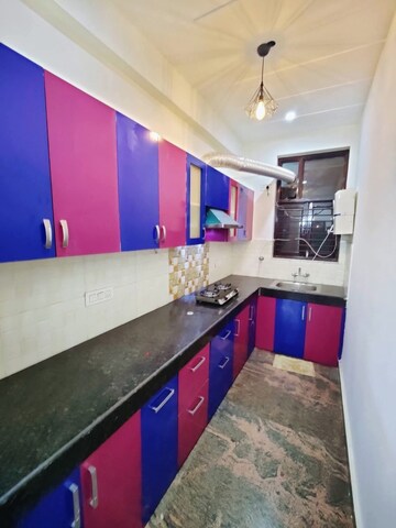 Kitchen in 2 BHK Builder Floor at Rohini Sector 24 – for Rent